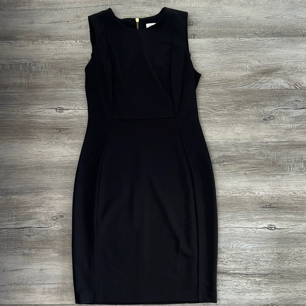 Black Calvin Klein Work Dress